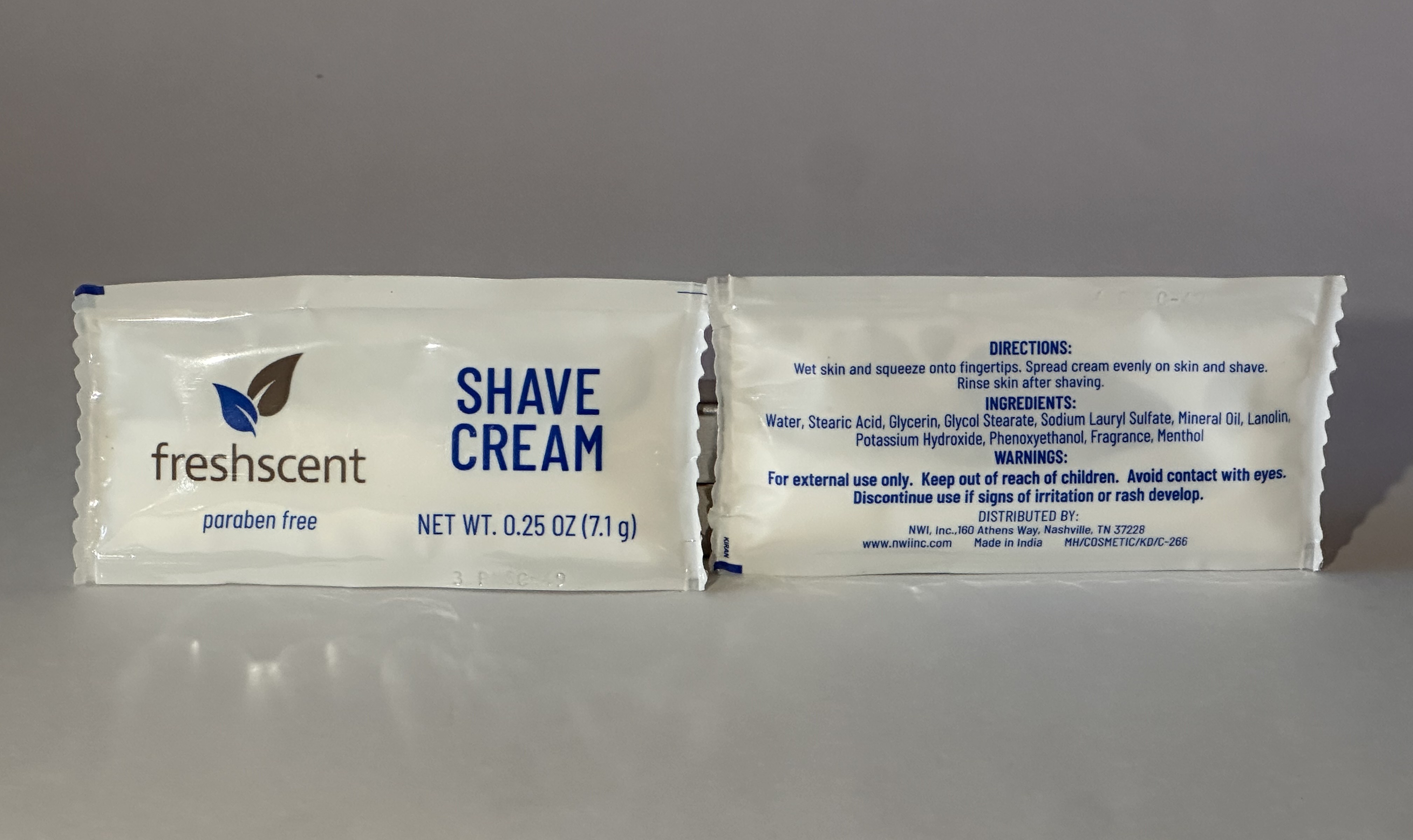 Shaving cream